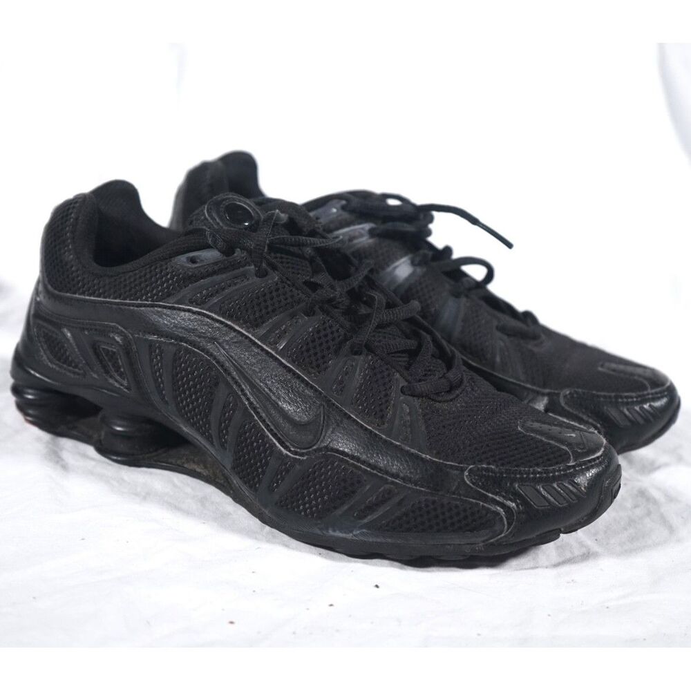 Nike Shox Turbo 3.2 SL Triple Black Beaters Mens 8 455541-020